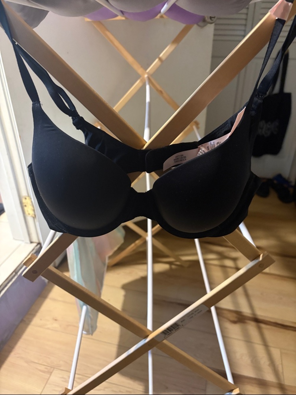 Classic Black T-Shirt Bra by Victoria’s Secret push up